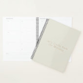 Einfache Moderne Beige 2024 Planer Funny Calendar (Anzeige)