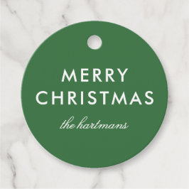 Einfache, moderne, benutzerdefinierte Farbe Streif Geschenkanhänger