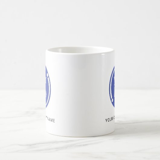 Einfache moderne Berufliche Logocoffee-Tasse Kaffeetasse (Mittel)