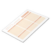 Einfache moderne Berufliche Planer Notepad Notizblock (angewinkelt)