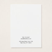 Einfache, moderne Black-Necklass-Bracelet-Grafikka (Rückseite)