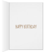 Einfache moderne Blume weiß (Innen (Rechts))