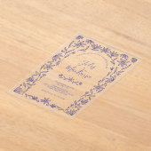 Einfache, moderne Blumenstrasse Kunst, Dichtung un Acryleinladungen (Ablage )