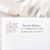 Einfache, moderne Blumenzwiebeladresse (Insitu)