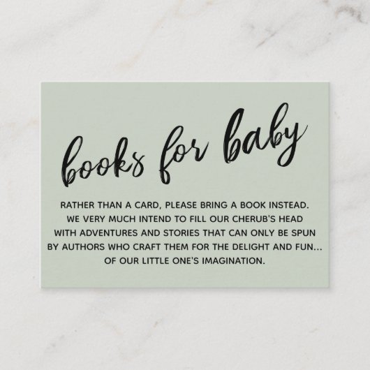 Einfache, moderne Buchanfrage Begleitkarte (Vorderseite)