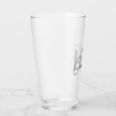 Einfache, moderne, coole Design-Liebe Connecticut Glas (Rechts)