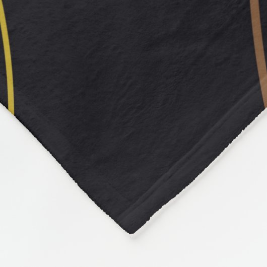 Einfache, moderne, coole, trendige, dünne Linienkr Fleecedecke (Ecke)