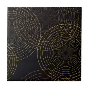 Einfache, moderne, coole, trendige, dünne Linienkr Fliese