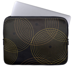 Einfache, moderne, coole, trendige, dünne Linienkr Laptopschutzhülle