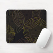 Einfache, moderne, coole, trendige, dünne Linienkr Mousepad (Mit Mouse)