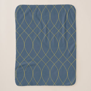 Einfache, moderne, coole, trendige Kurven, gewellt Sherpadecke