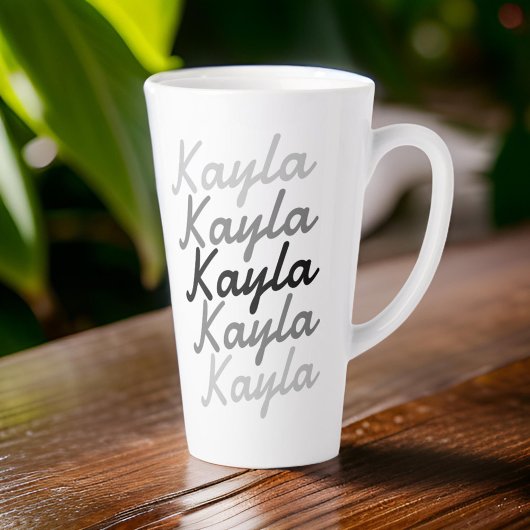 Einfache moderne Coole Typografie Milchtasse