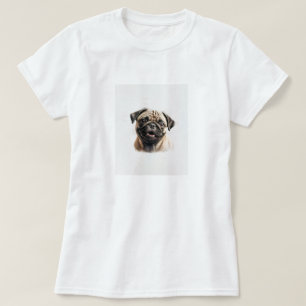 Einfache moderne Coole Typografie Name und Foto de T-Shirt
