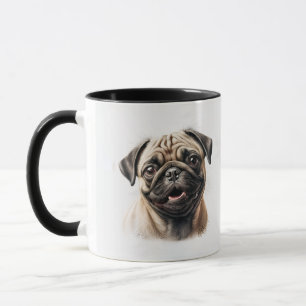 Einfache moderne Coole Typografie Name und Foto de Tasse