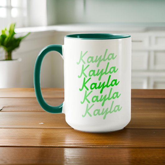 Einfache moderne Coole Typografie Tasse