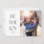 Einfache Moderne, die Freude an Weihnachten schwar (Vorderseite)