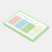 Einfache moderne Dinge zu tun Post-it Klebezettel (angewinkelt)