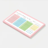 Einfache moderne Dinge zu tun Post-it Klebezettel (angewinkelt)