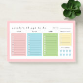 Einfache moderne Dinge zu tun Post-it Klebezettel (Büro)