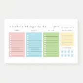 Einfache moderne Dinge zu tun Post-it Klebezettel (Vorderseite)