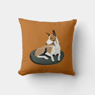 Einfache moderne Dog Art Trendy Kissen