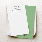 Einfache, moderne Earring Display Card