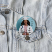 Einfache moderne Einzel-Abschlussfoto Button (Beispiel)