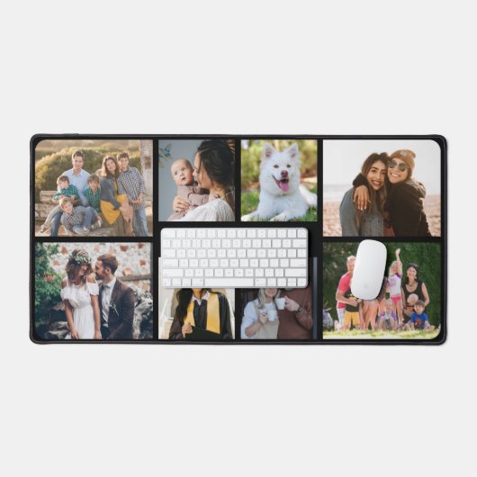 Einfache moderne, elegante, benutzerdefinierte Tex Schreibtischunterlage (Tastatur & Maus)