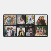 Einfache moderne, elegante, benutzerdefinierte Tex Schreibtischunterlage (Vorderseite)