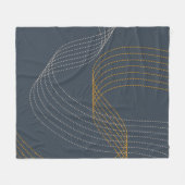Einfache, moderne, elegante, coole, trendige Abbil Fleecedecke (Vorderseite (Horizontal))