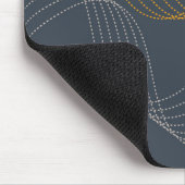 Einfache, moderne, elegante, coole, trendige Abbil Mousepad (Ecke)