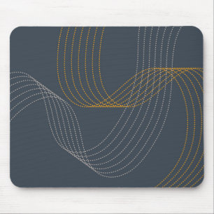 Einfache, moderne, elegante, coole, trendige Abbil Mousepad
