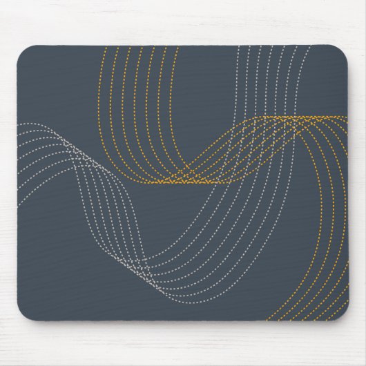 Einfache, moderne, elegante, coole, trendige Abbil Mousepad (Vorne)