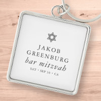 Einfache Moderne Elegante Star von David Bar Mitzv