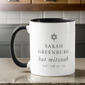 Einfache Moderne Elegante Stern von David Bat Mitz Tasse