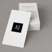 Einfache, moderne, elegante Visitenkarte