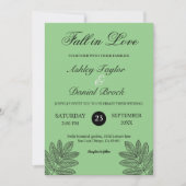 Einfache, moderne Erscheinungsbilder Rustikale Hoc Einladung (Vorderseite)