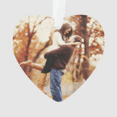 Einfache Moderne Erste Weihnachten Verheiratet Ornament (Rückseite)