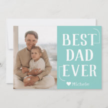 Einfache moderne Familienzüchter Tagesname Foto