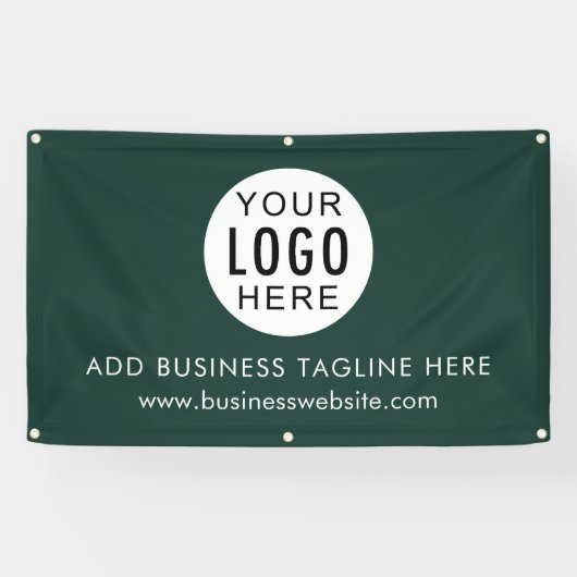 Einfache moderne Firmenlogos und Firmenwebsite Banner (Horizontal)