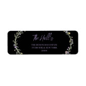 Einfache moderne florale Boho-Hochzeit (Vorne)