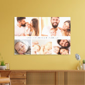 Einfache moderne Foto-Collage Leinwanddruck (Insitu (Wohnzimmer))