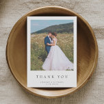 Einfache moderne Foto Hochzeit Vielen Dank Karte W<br><div class="desc">Einfache moderne Hochzeit danke Ihnen Karte mit Notiz. Bitte beachten Sie,  dass die Standardgröße 3, 5 x 5 beträgt. Wenn Sie möchten,  dass die Karte größer ist,  können Sie die Größe ändern. Bitte schicken Sie mir eine Nachricht für alle Fragen!</div>