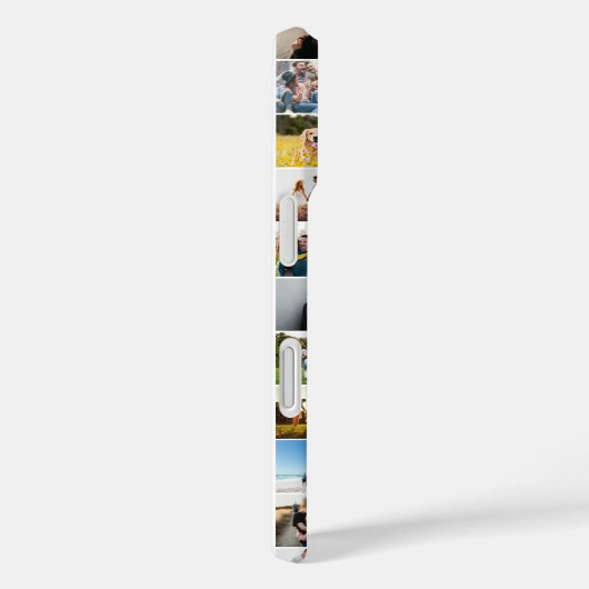Einfache moderne FotoCollage Case-Mate iPhone Hülle (Rückseite / Rechts)