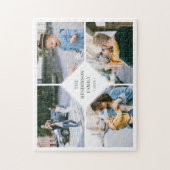 Einfache moderne FotoCollage Puzzle (Vertikal)