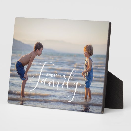 Einfache, moderne Fotomodelle - eigener Familienna Fotoplatte (Seite)