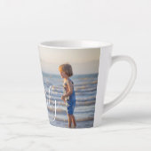 Einfache, moderne Fotomodelle - eigener Familienna Milchtasse (Rechts)