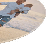 Einfache, moderne Fotomodelle - eigener Familienna Schneidebrett (Ecke)