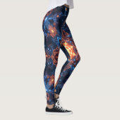 Einfache Moderne: Galaxy Space Rock Coole Leggings (Rechts)