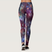 Einfache Moderne: Galaxy Space Rock Coole Leggings (Rückseite)